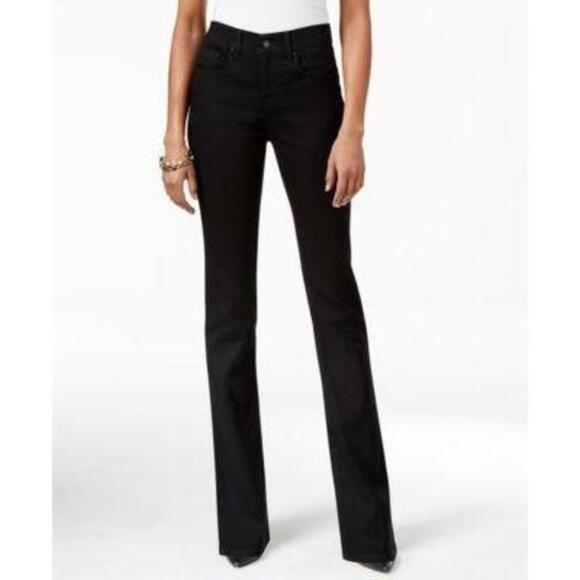 Style & Co Bootcut Tummy-Control Jeans Noir 12 - Picture 1 of 1